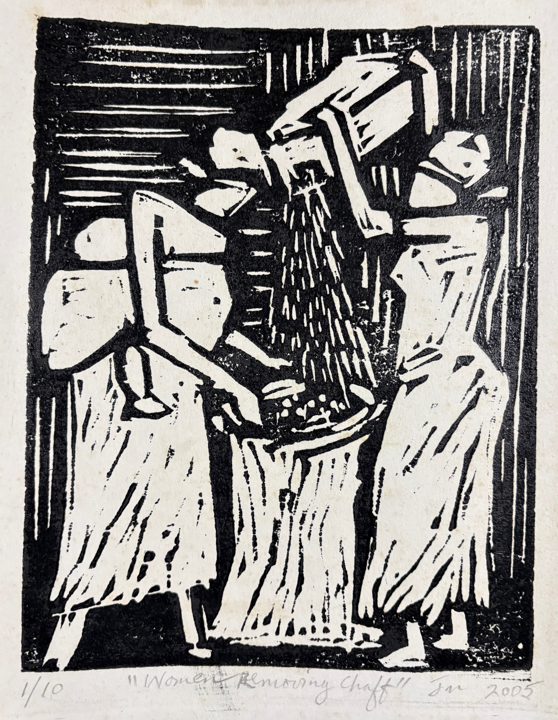 Women Removing Chaff